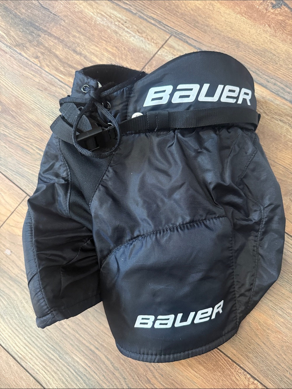 Bauer Youth Small Black Kids Hockey Shorts